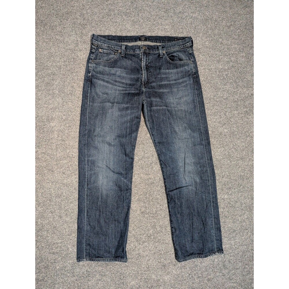 Citizens Of Humanity Sid Jeans Mens 36x29 Regular Straight Denim Blue